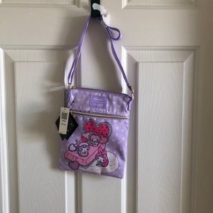 My Melody and Kuromi Passport Loungefly crossbody bag NWT